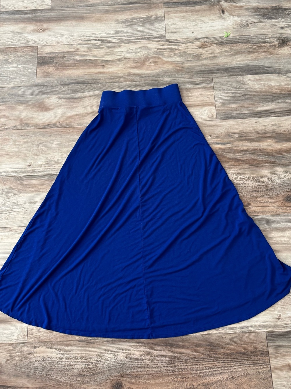 Coolibar Women's Fabyan Maxi Skirt Royal Blue Medium Sun Protection - Picture 8 of 9